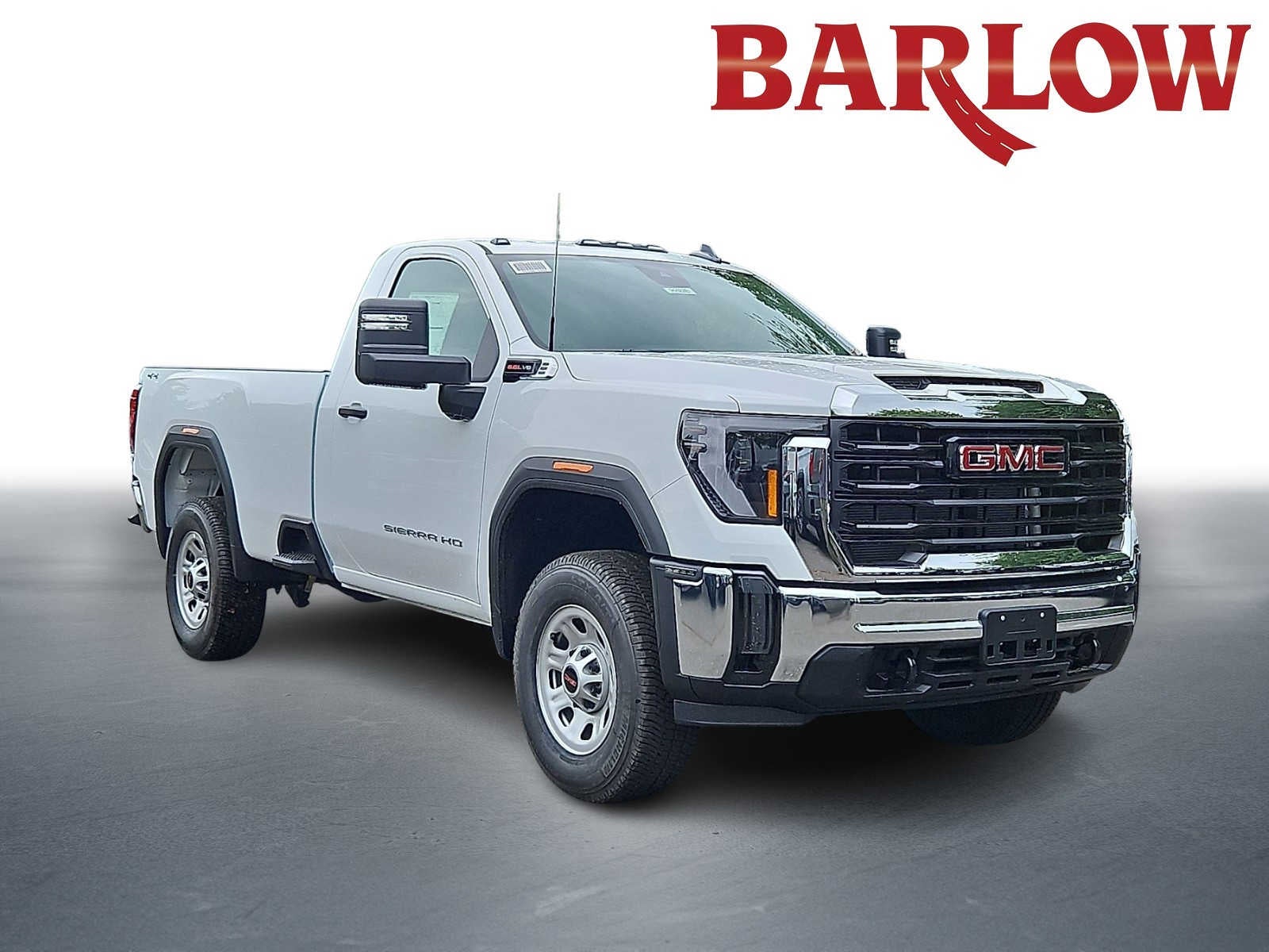 2026 GMC Sierra 2500 HD Pro in Summit White — front three-quarter view