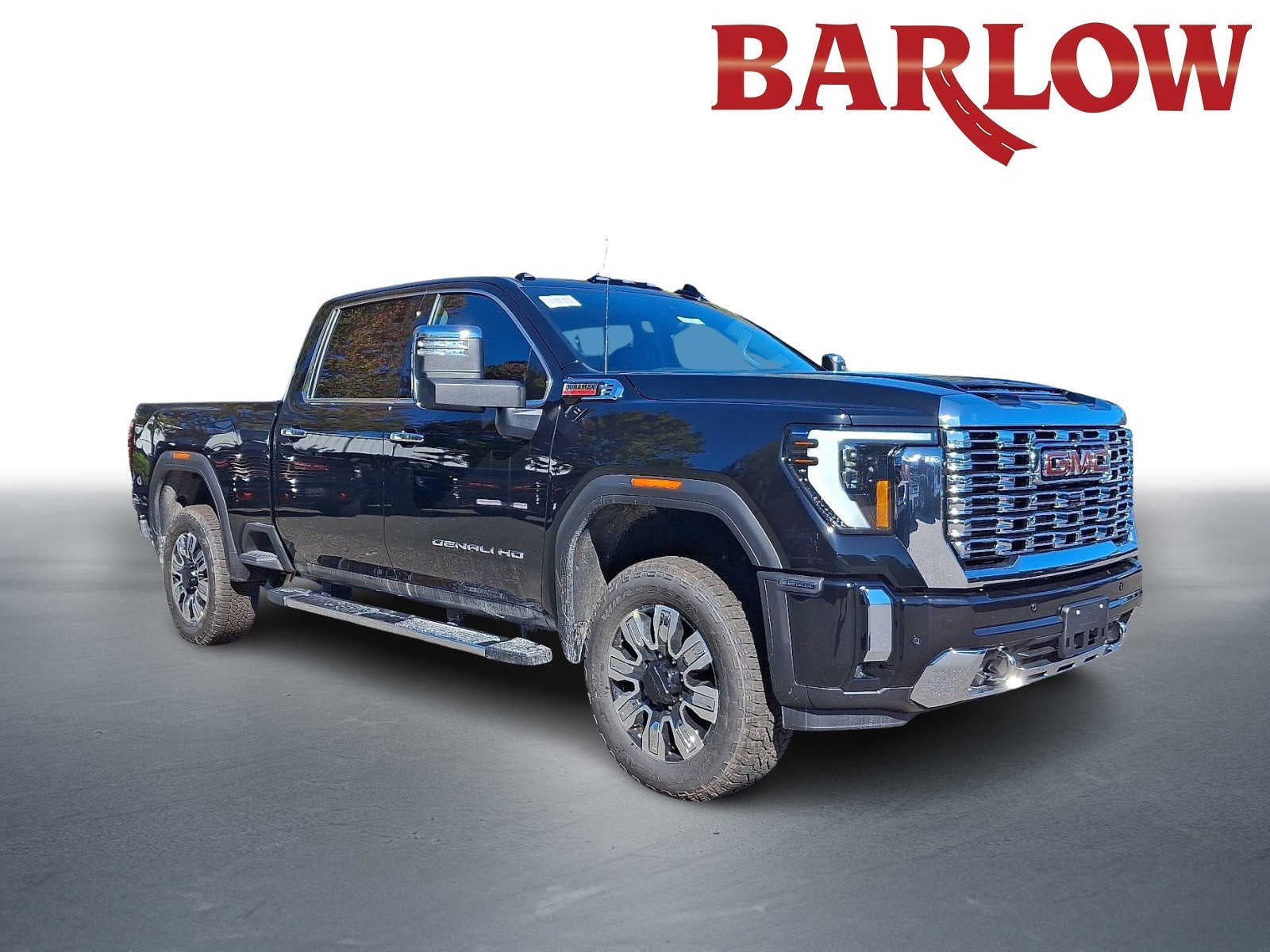 2026 GMC Sierra 2500 HD Denali in Onyx Black — front three-quarter view
