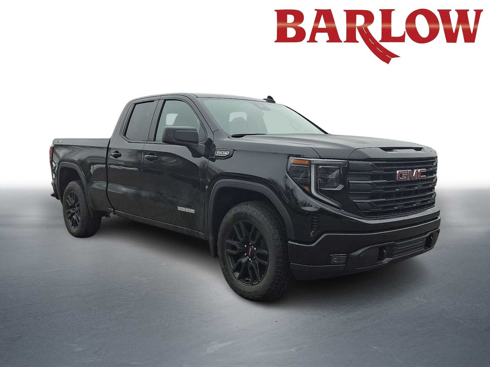 2026 GMC Sierra 1500 Elevation in Onyx Black — front three-quarter view