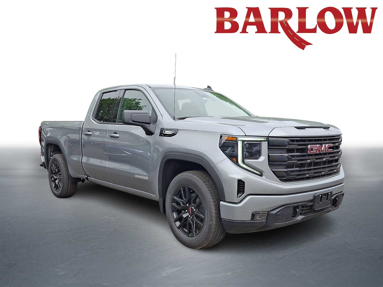 2026 GMC Sierra 1500 Elevation in Sterling Metallic — front three-quarter view