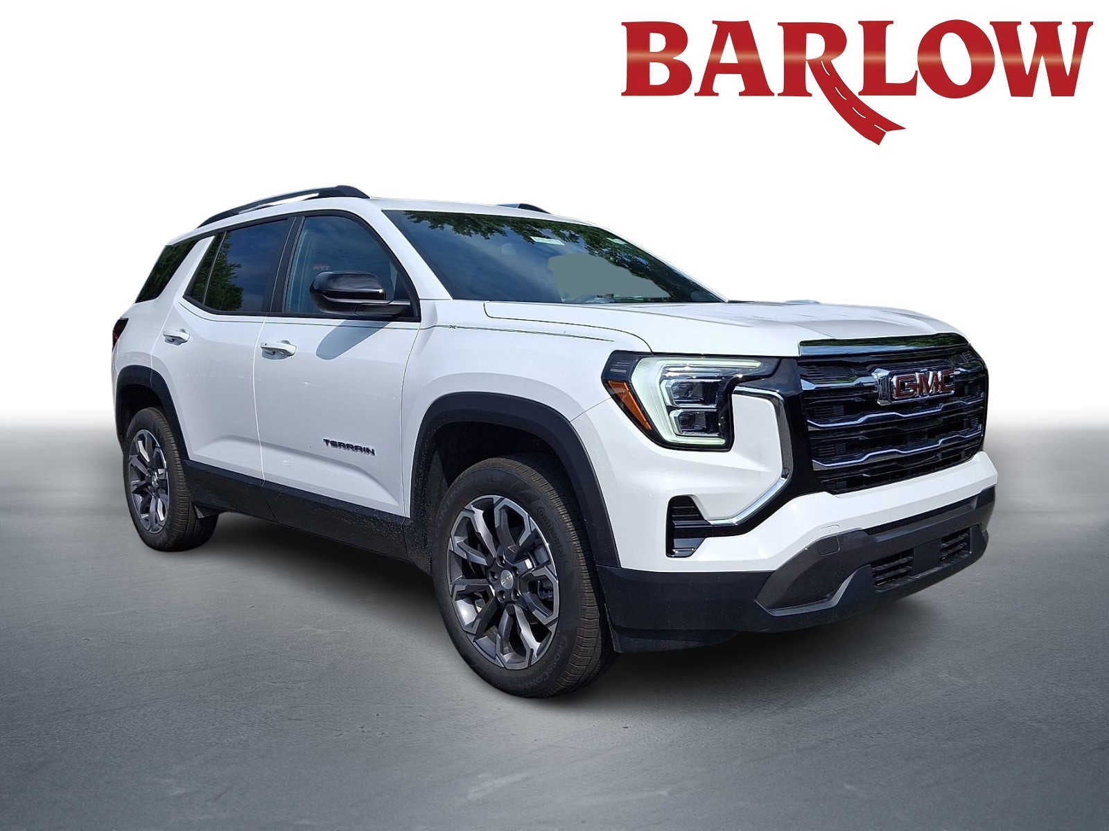 2026 GMC Terrain Elevation in Summit White — front three-quarter view