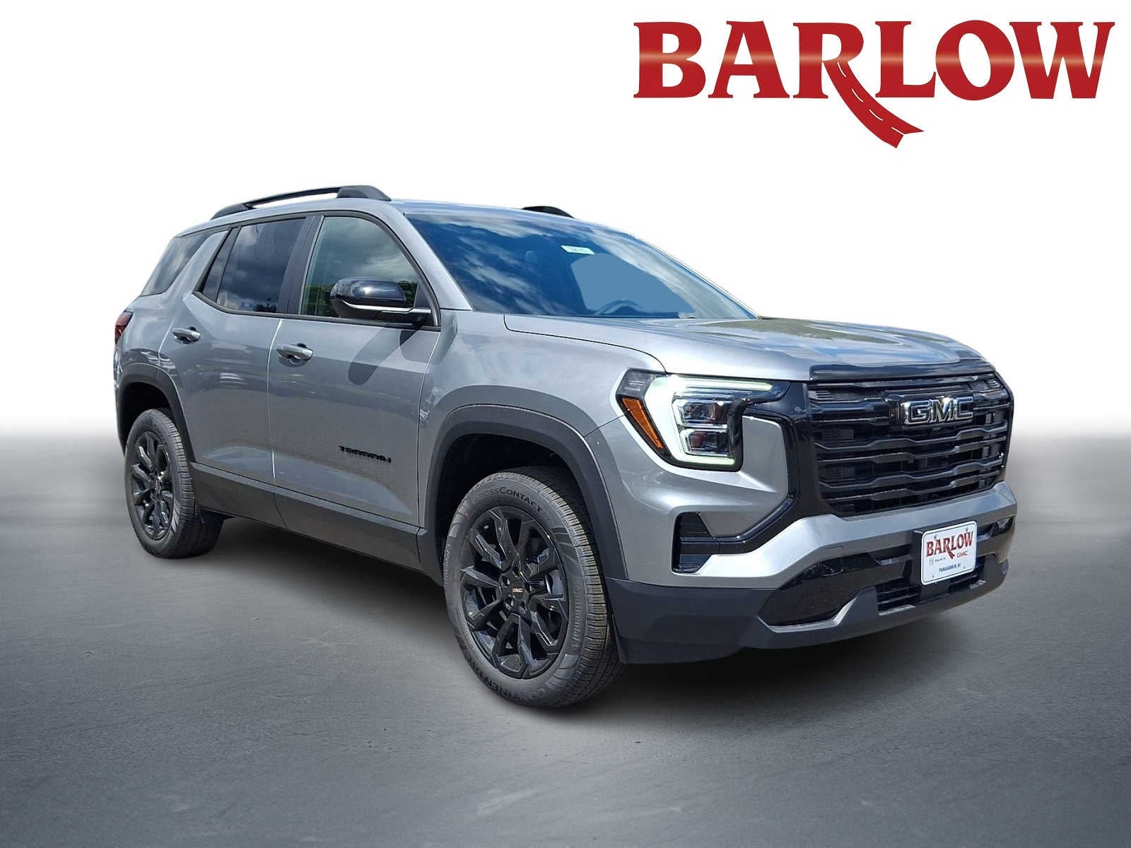 2026 GMC Terrain Elevation in Sterling Metallic — front three-quarter view