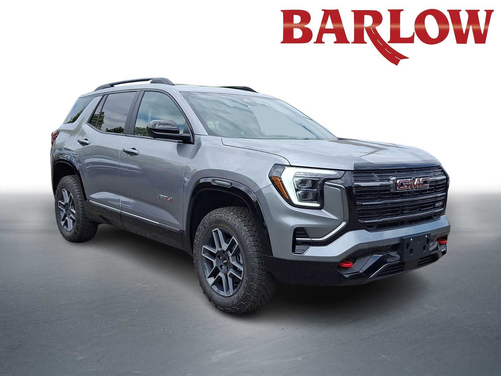 2026 GMC Terrain AT4 in Sterling Metallic — front three-quarter view