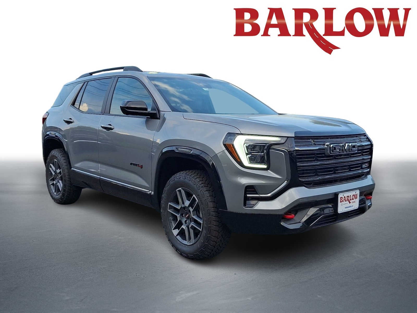 2026 GMC Terrain AT4 in Sterling Metallic — front three-quarter view