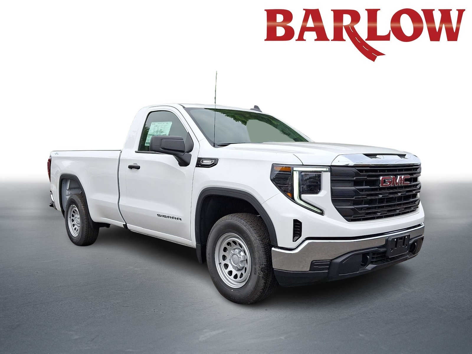 2026 GMC Sierra 1500 Pro in Summit White — front three-quarter view