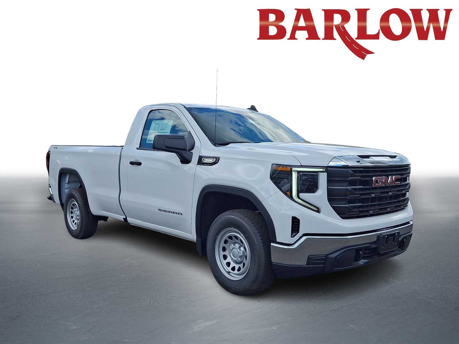 2026 GMC Sierra 1500 Pro in Summit White — front three-quarter view