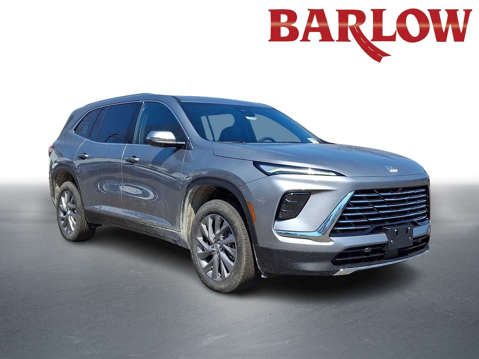 2026 Buick Enclave Preferred in Moonstone Gray Metallic — front three-quarter view