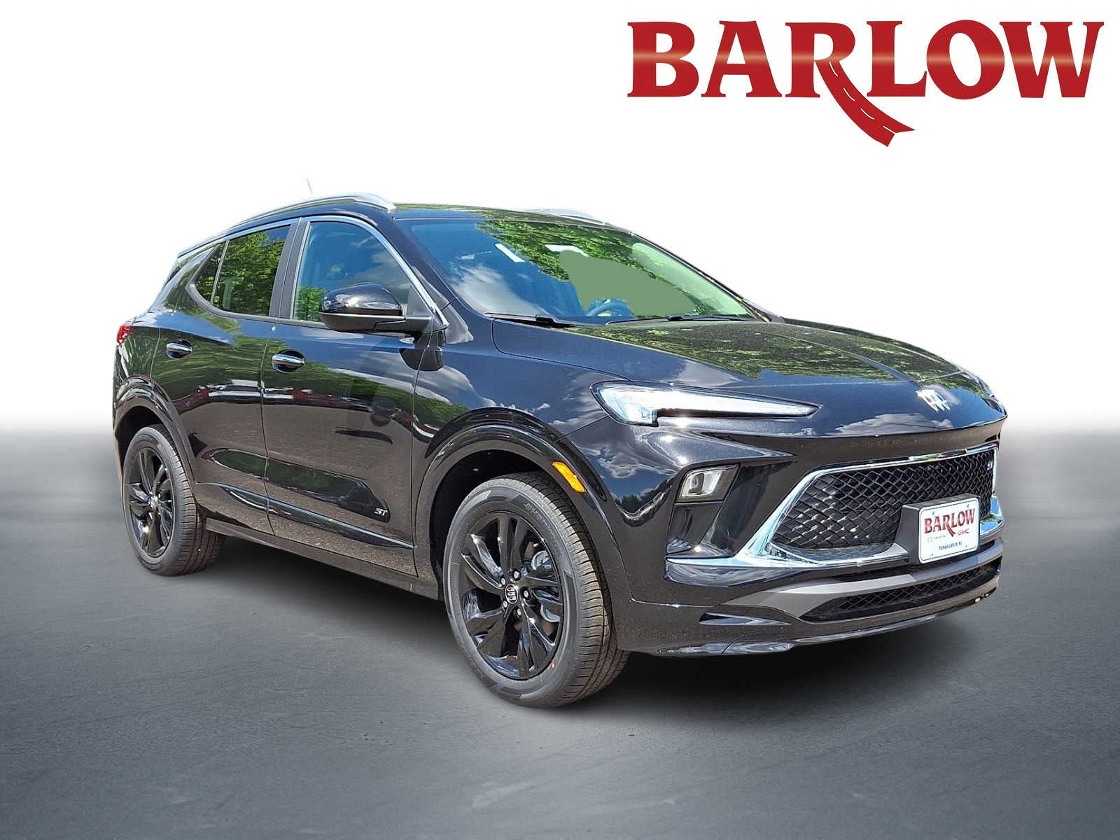 2026 Buick Encore GX Sport Touring in Ebony Twilight Metallic — front three-quarter view
